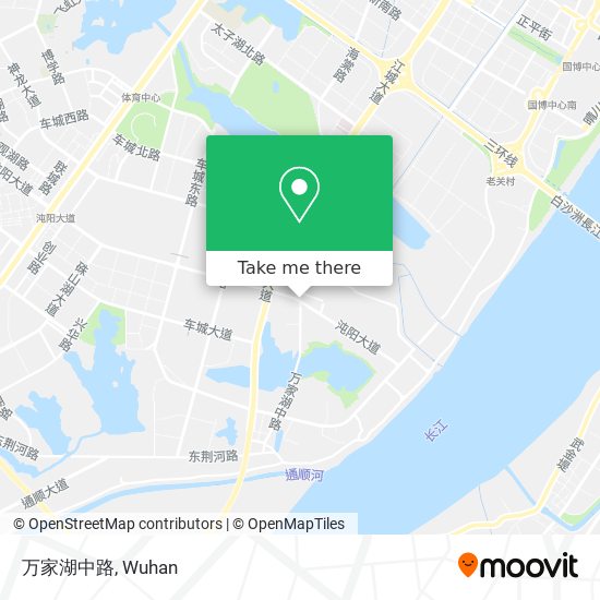万家湖中路 map