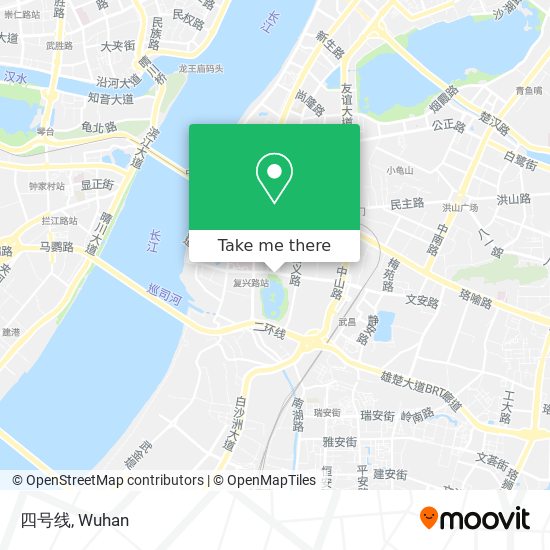 四号线 map