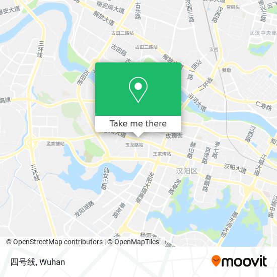 四号线 map