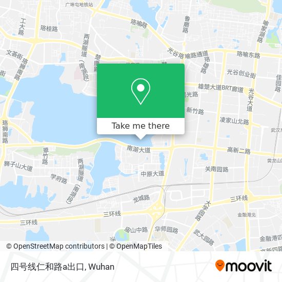 四号线仁和路a出口 map