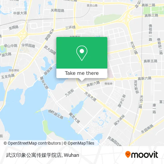 武汉印象公寓传媒学院店 map