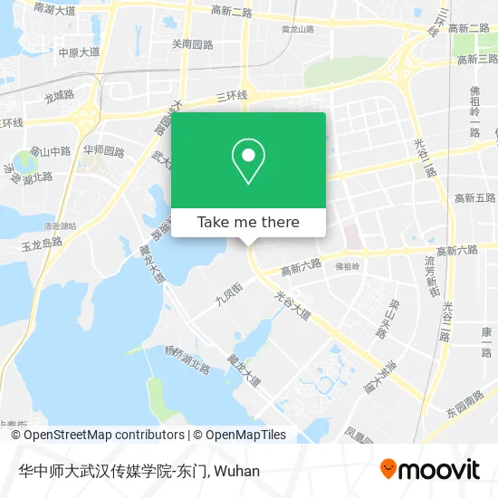 华中师大武汉传媒学院-东门 map