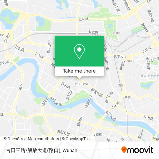 古田三路/解放大道(路口) map