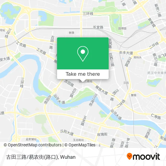 古田三路/易农街(路口) map