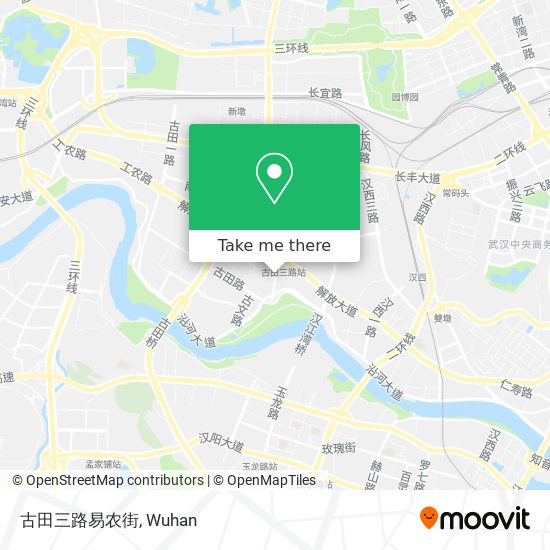 古田三路易农街 map