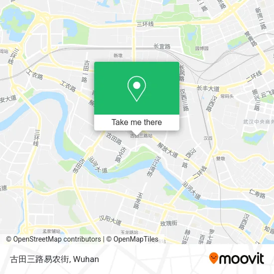 古田三路易农街 map