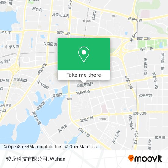骏龙科技有限公司 map