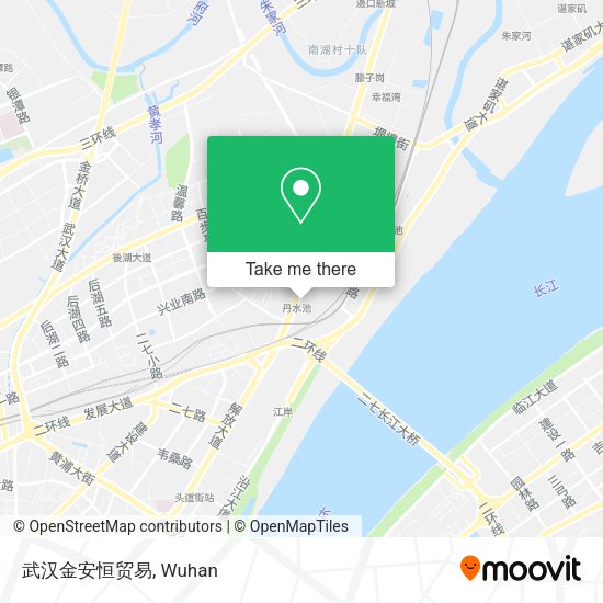 武汉金安恒贸易 map