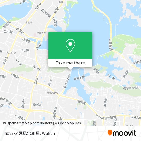 武汉火凤凰出租屋 map