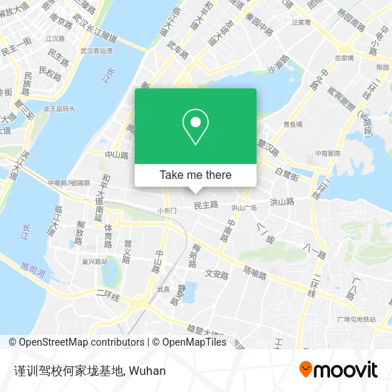 谨训驾校何家垅基地 map