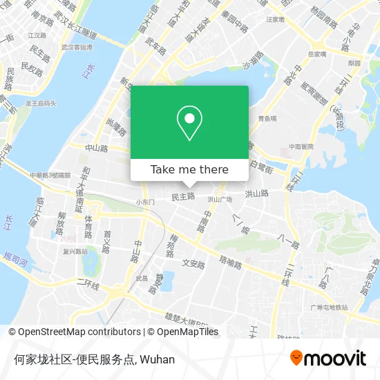 何家垅社区-便民服务点 map