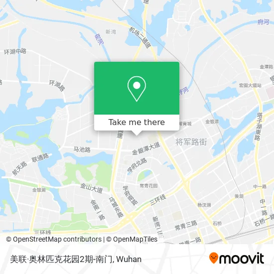 美联·奥林匹克花园2期-南门 map