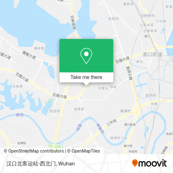 汉口北客运站-西北门 map