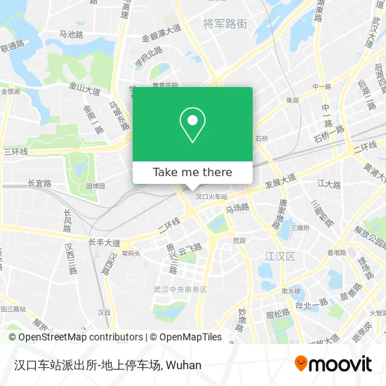 汉口车站派出所-地上停车场 map
