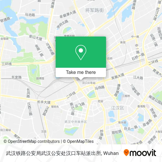 武汉铁路公安局武汉公安处汉口车站派出所 map