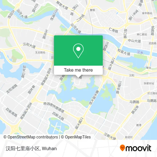 汉阳七里庙小区 map