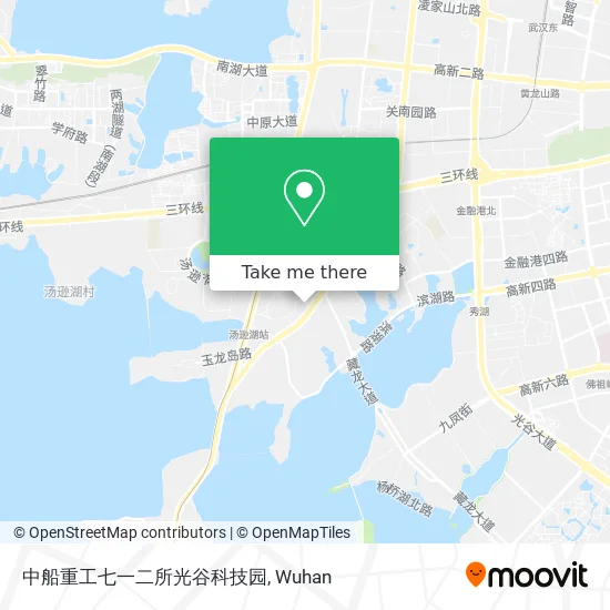 中船重工七一二所光谷科技园 map