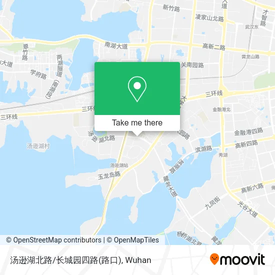 汤逊湖北路/长城园四路(路口) map