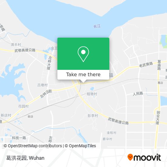 葛洪花园 map
