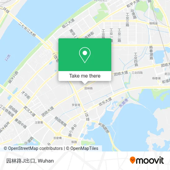 园林路J出口 map
