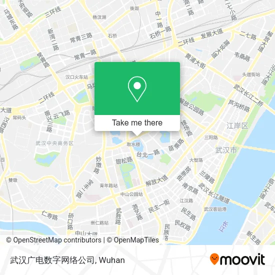 武汉广电数字网络公司 map