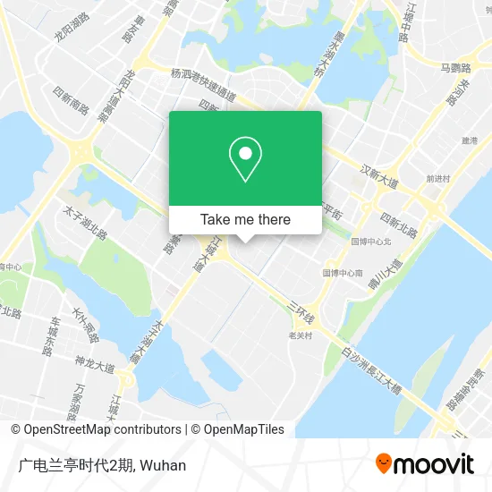 广电兰亭时代2期 map