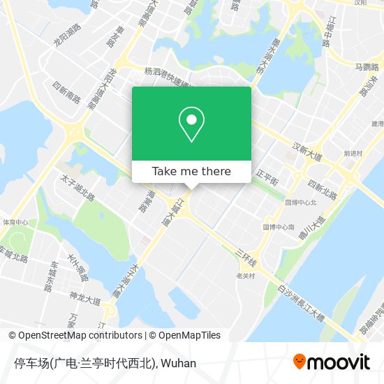 停车场(广电·兰亭时代西北) map