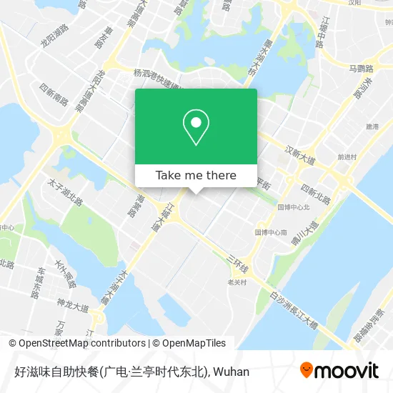 好滋味自助快餐(广电·兰亭时代东北) map