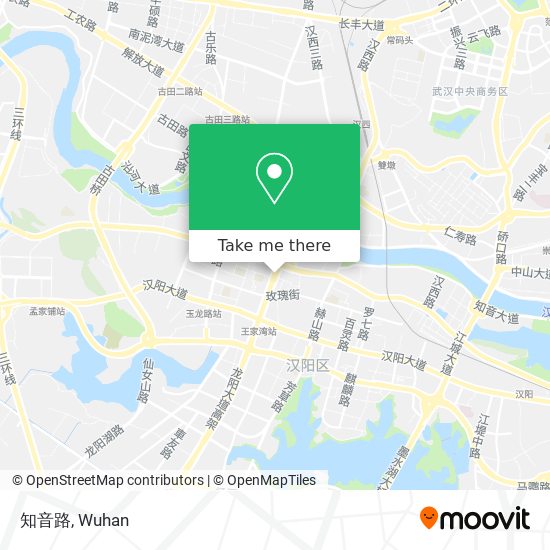 知音路 map