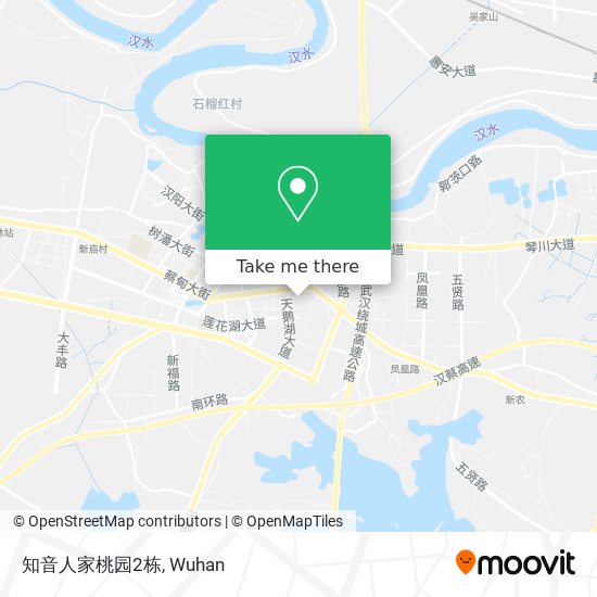 知音人家桃园2栋 map