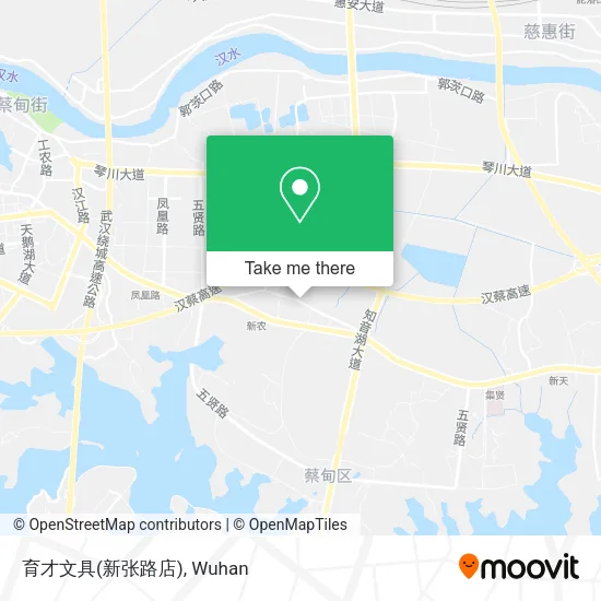 育才文具(新张路店) map