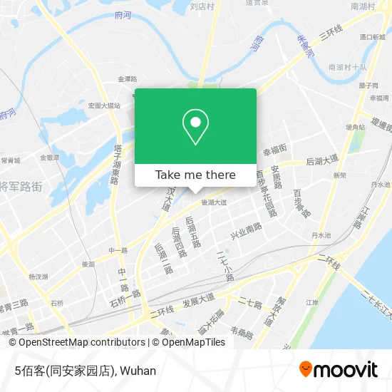 5佰客(同安家园店) map