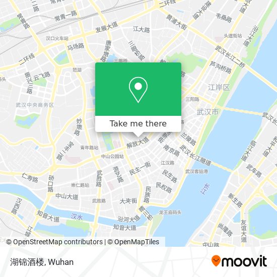 湖锦酒楼 map