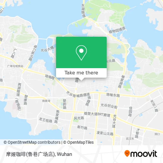 摩娅咖啡(鲁巷广场店) map