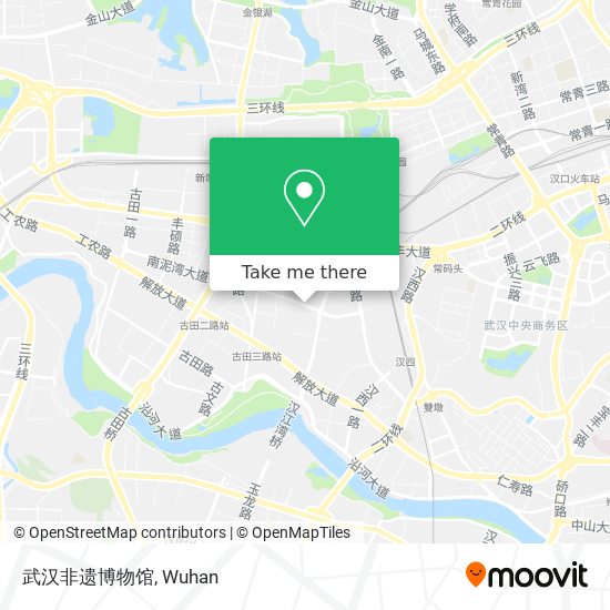 武汉非遗博物馆 map