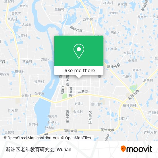 新洲区老年教育研究会 map