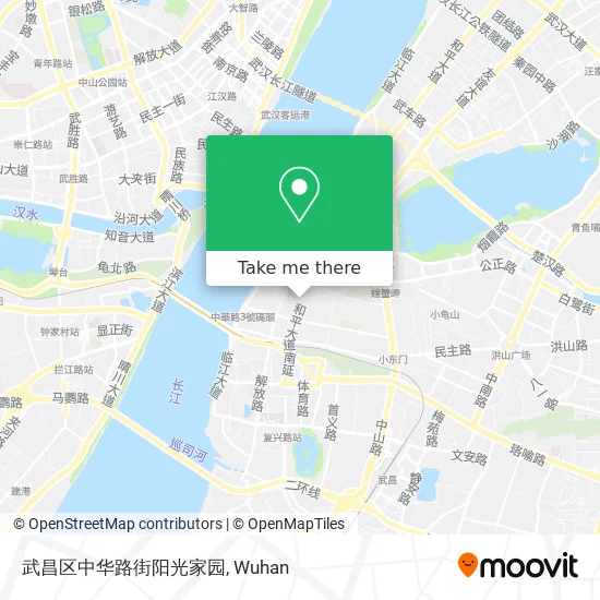 武昌区中华路街阳光家园 map
