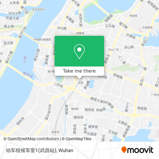 动车组候车室1(武昌站) map