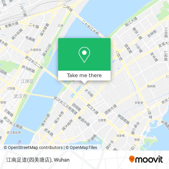 江南足道(四美塘店) map