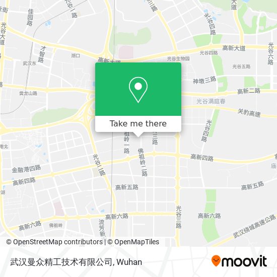 武汉曼众精工技术有限公司 map