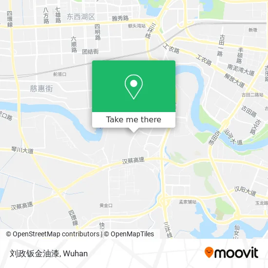 刘政钣金油漆 map
