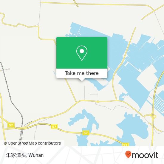 朱家潭头 map