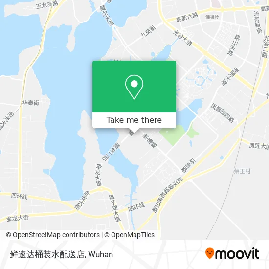 鲜速达桶装水配送店 map