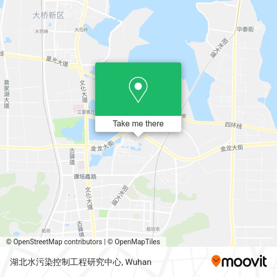 湖北水污染控制工程研究中心 map