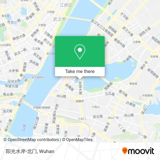 阳光水岸-北门 map