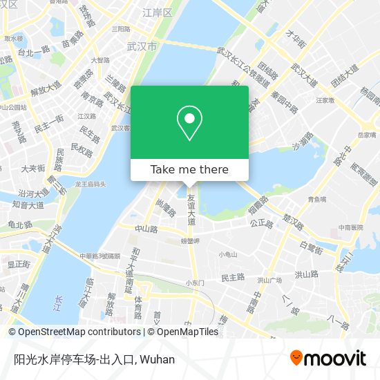 阳光水岸停车场-出入口 map