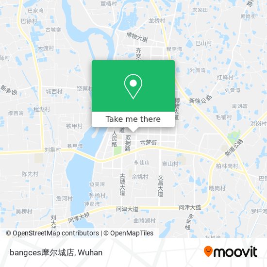 bangces摩尔城店 map