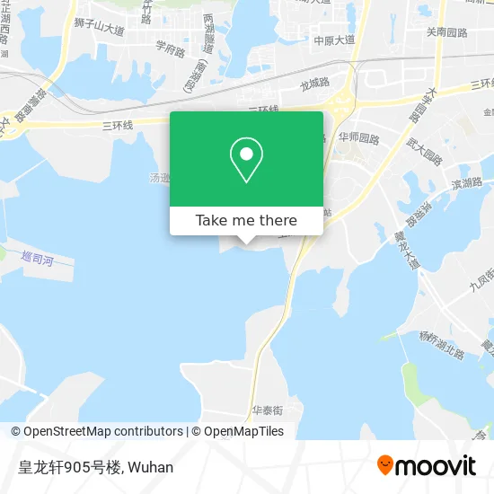 皇龙轩905号楼 map