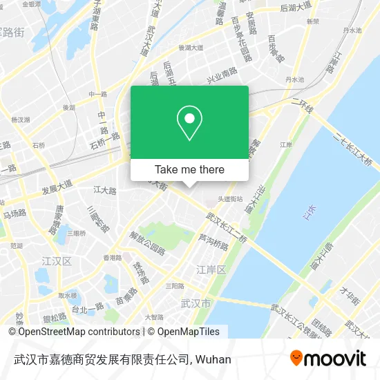 武汉市嘉德商贸发展有限责任公司 map