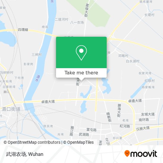 武湖农场 map